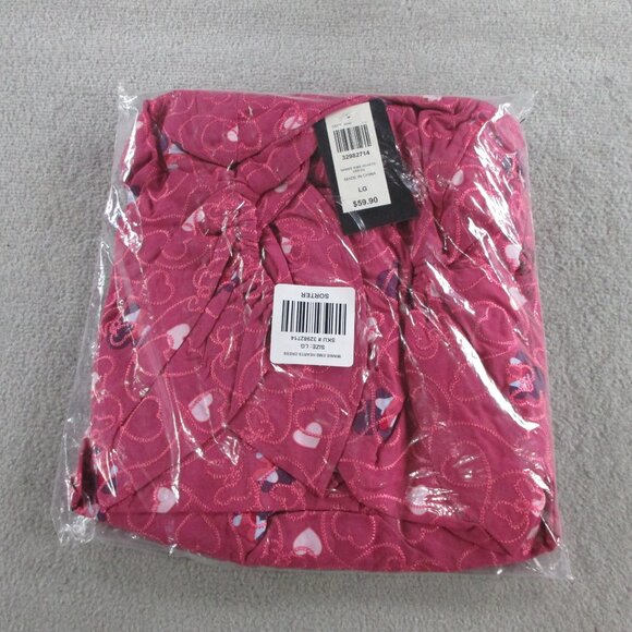 Disney Minnie Mouse Embroidered Hearts Smock Dress Womens Lg BoxLunch Exclusive - Picture 2 of 6